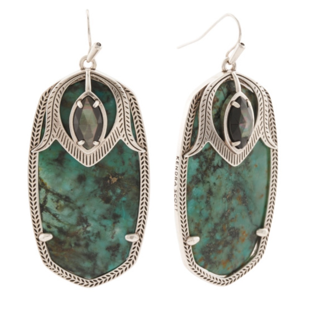 Kendra Scott Vintage Silver & Jasper